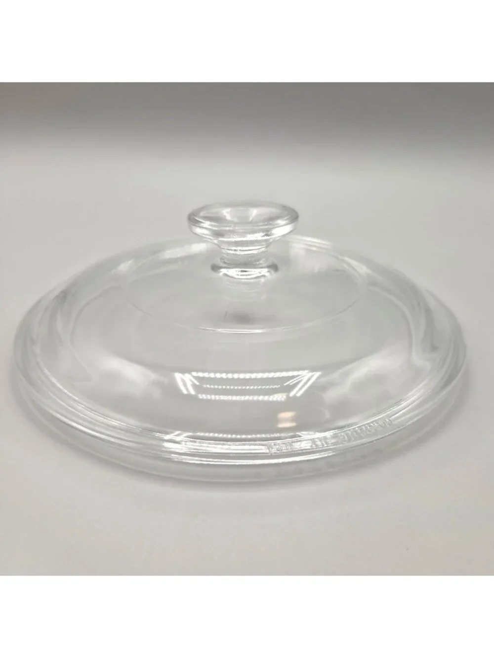 Vintage Corning Glass Replacement Lid 7” Round Casserole Cover L21C USA Clear